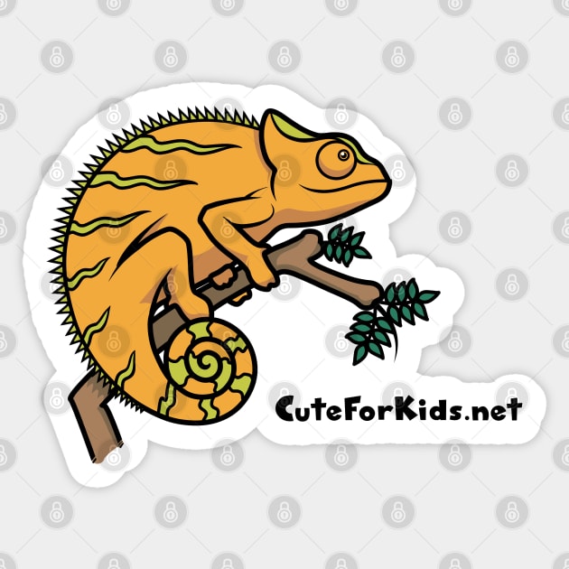 CuteForKids - Parsons Chameleon Sticker by VirtualSG